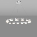 Loft Industry Modern - Lumindra Chandelier V1