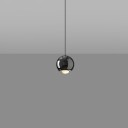 Loft Industry Modern - Black Ball Pendant