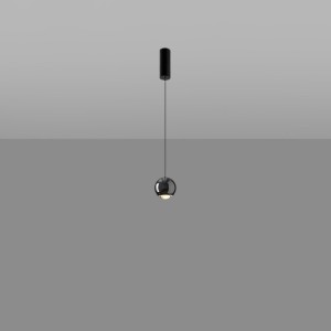 Loft Industry Modern - Black Ball Pendant