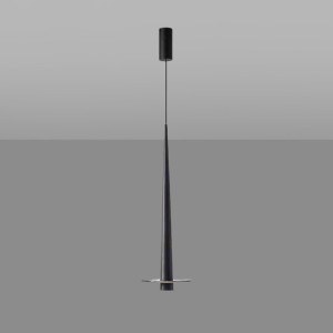 Loft Industry Modern - Black Cane Lamp