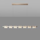 Loft Industry Modern - Glass Honeycomb Chandelier