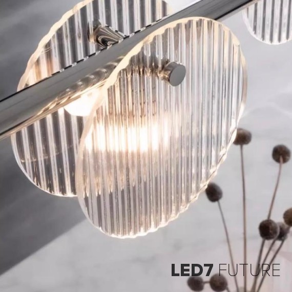 Loft Industry Modern - Asphodelia Line Chandelier