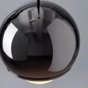 Loft Industry Modern - Black Ball Pendant