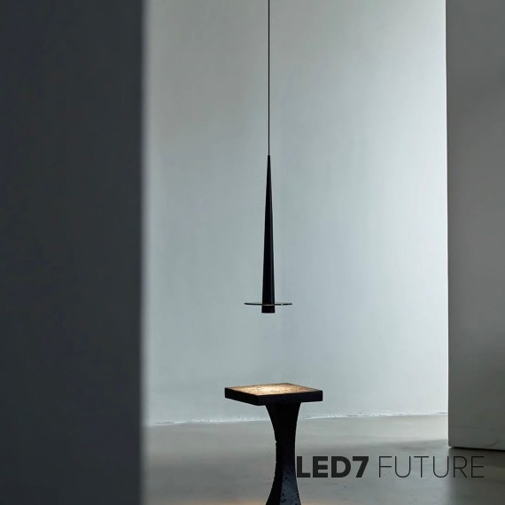 Loft Industry Modern - Black Cane Lamp