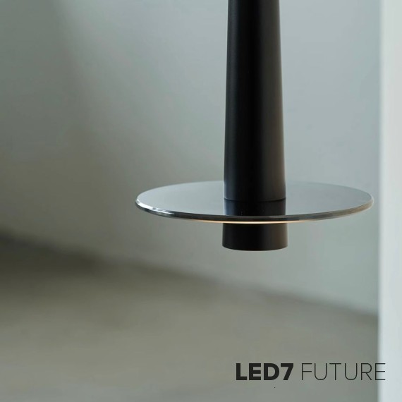 Loft Industry Modern - Black Cane Lamp