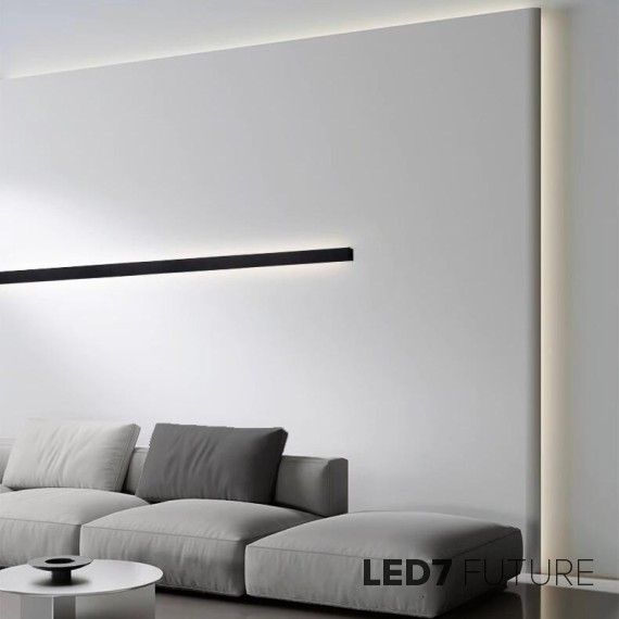Loft Industry Modern - Black Line Wall