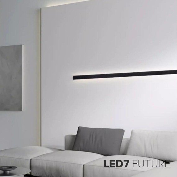 Loft Industry Modern - Black Line Wall