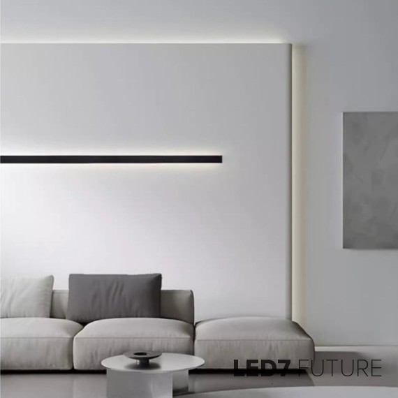 Loft Industry Modern - Black Line Wall
