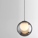 Loft Industry Modern - Glass Bowl 2 Pendant