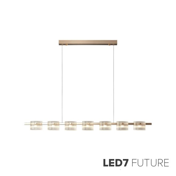 Loft Industry Modern - Glass Honeycomb Chandelier