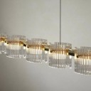 Loft Industry Modern - Glass Honeycomb Chandelier