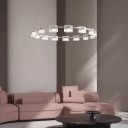 Loft Industry Modern - Lumindra Chandelier V1