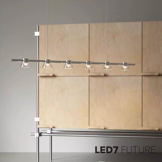 Loft Industry Modern - Meridianah Line Chandelier