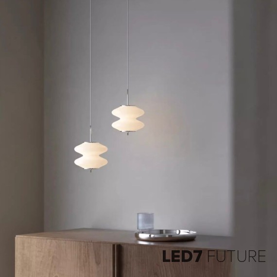 Loft Industry Modern - White Cloud Pendant