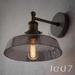 Loft Industry Steampunk Glass Wall