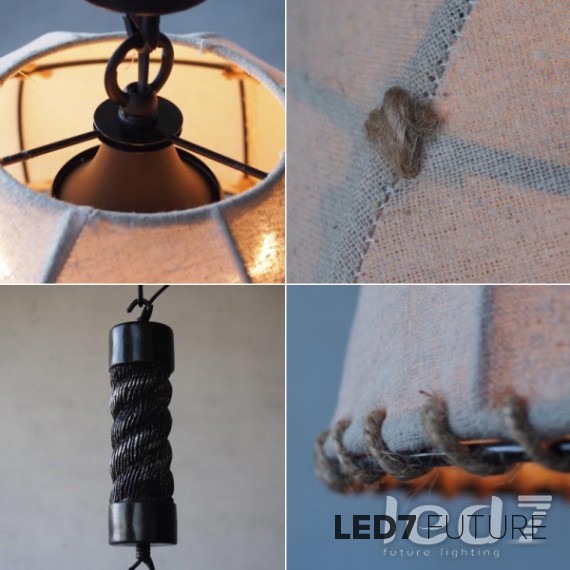 Loft Industry Fabric chandelier