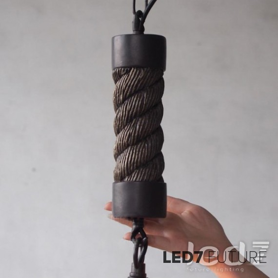 Loft Industry Glass Figure Rope