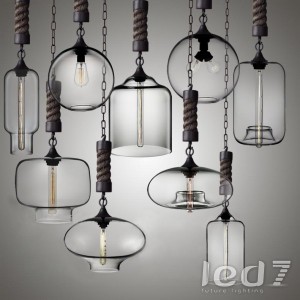 Loft Industry Glass Figure Rope