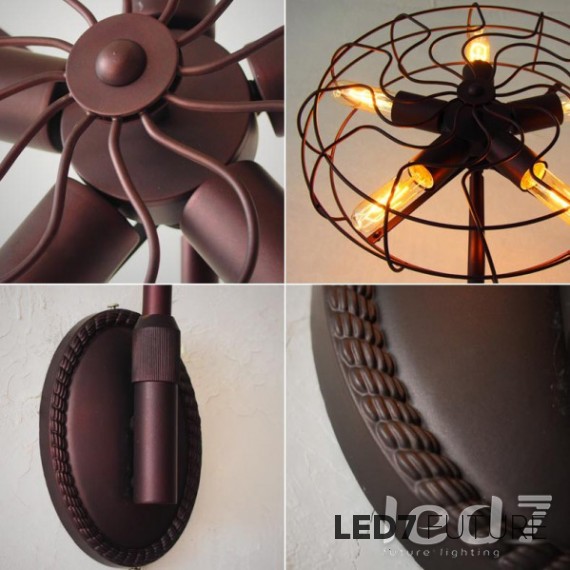 Loft Industry Fire Fan Wall2