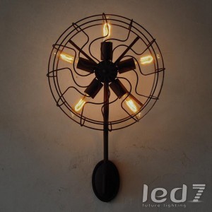 Loft Industry Fire Fan Wall2