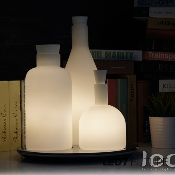 Innerspace Frosted bottles