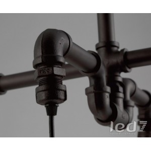 Loft Industry Black Pipe cross