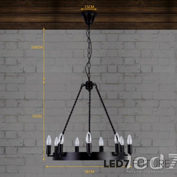 Loft Industry Steel Circle 2