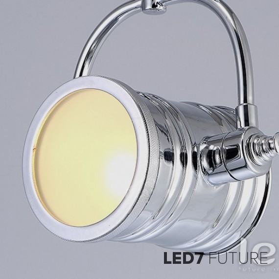 Loft Industry Ceiling Chrome Spotlight