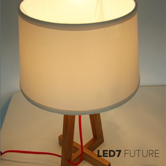 Wood Design Nature Lamp Table