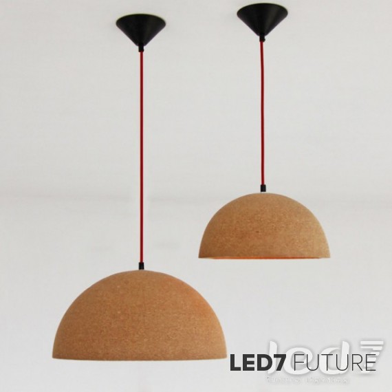 Wood Design Cork Lamp