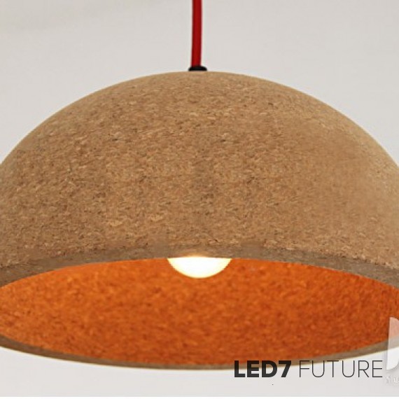 Wood Design Cork Lamp