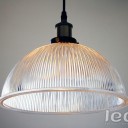 Loft Industry Ribbed Glass Shade