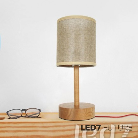 Wood Design Thick Table Lamp