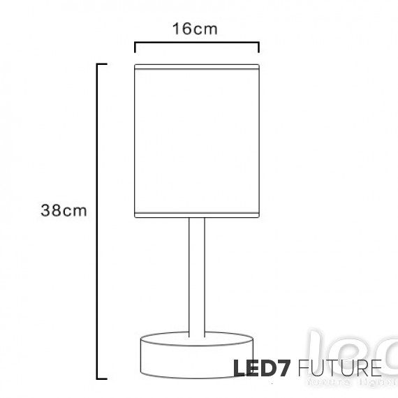 Wood Design Thick Table Lamp