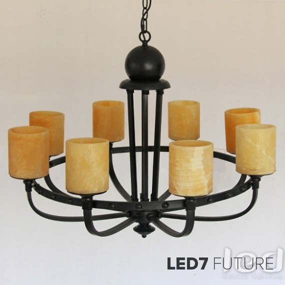 Loft Industry Old Candle Chandelier