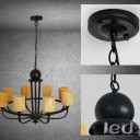 Loft Industry Old Candle Chandelier