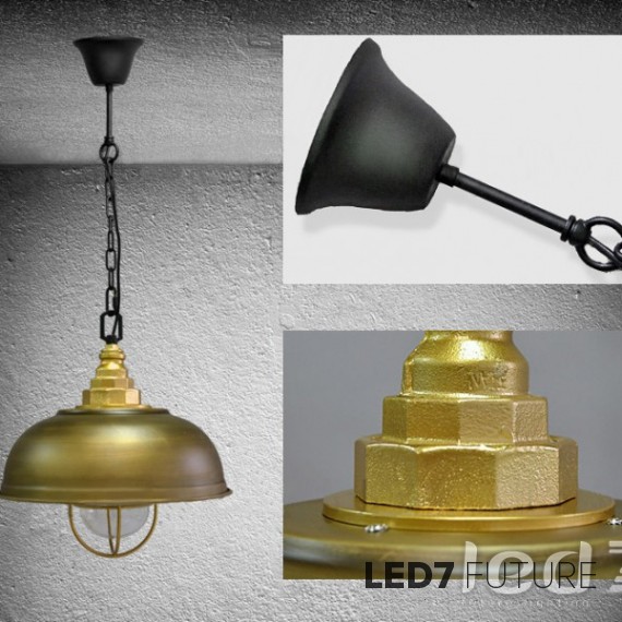 Loft Industry Factory Brass