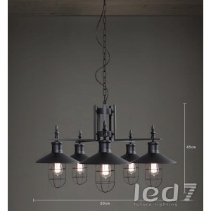 Loft Industry Roof Cage Chandelier