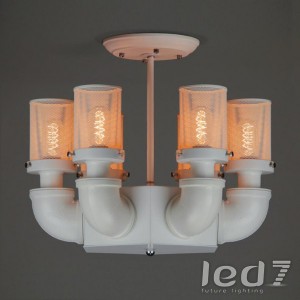 Loft Industry Pipes Chandelier 2