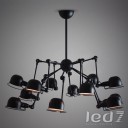 Loft Industry Simple Cap Chandelier