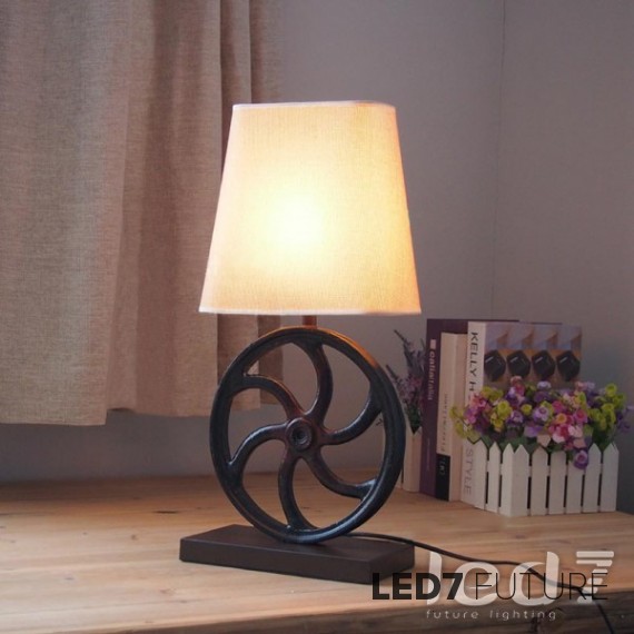 Loft Industry Circle Table Lamp