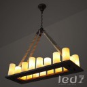 Loft Industry Square Wax Candle