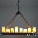 Loft Industry Square Wax Candle