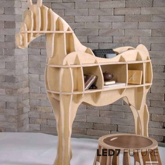 Loft Industry Wood Horse