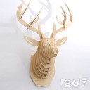 Loft Industry Wood Head Deer Береза