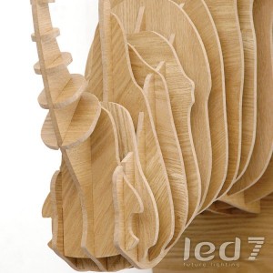 Loft Industry Wood Head Rhino Ива