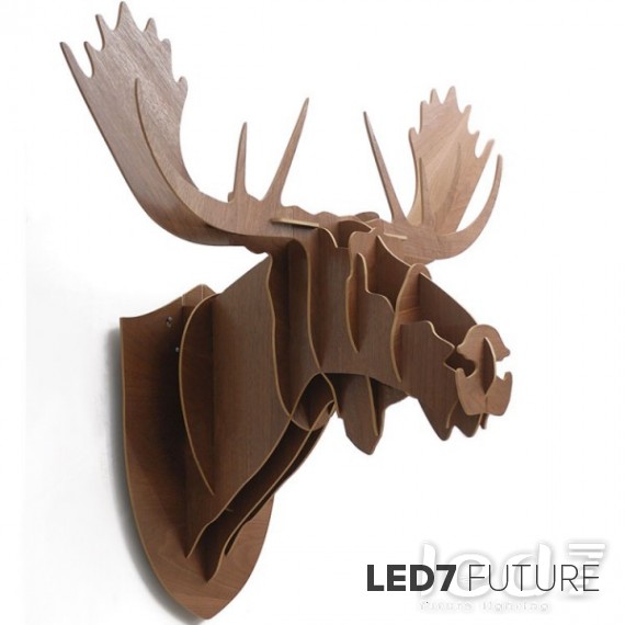 Loft Industry Wood Head Elk XL