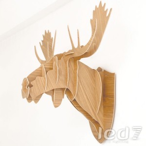 Loft Industry Wood Head Elk XL