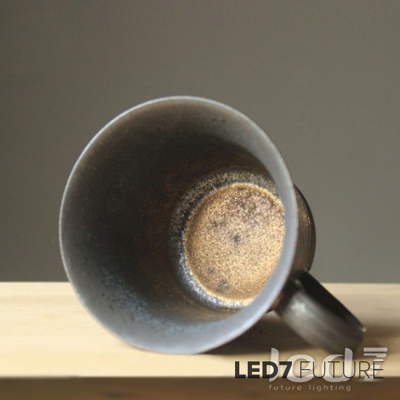 JT Ceramics Rust Ribs Cup