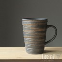 JT Ceramics Rust Ribs Cup 2